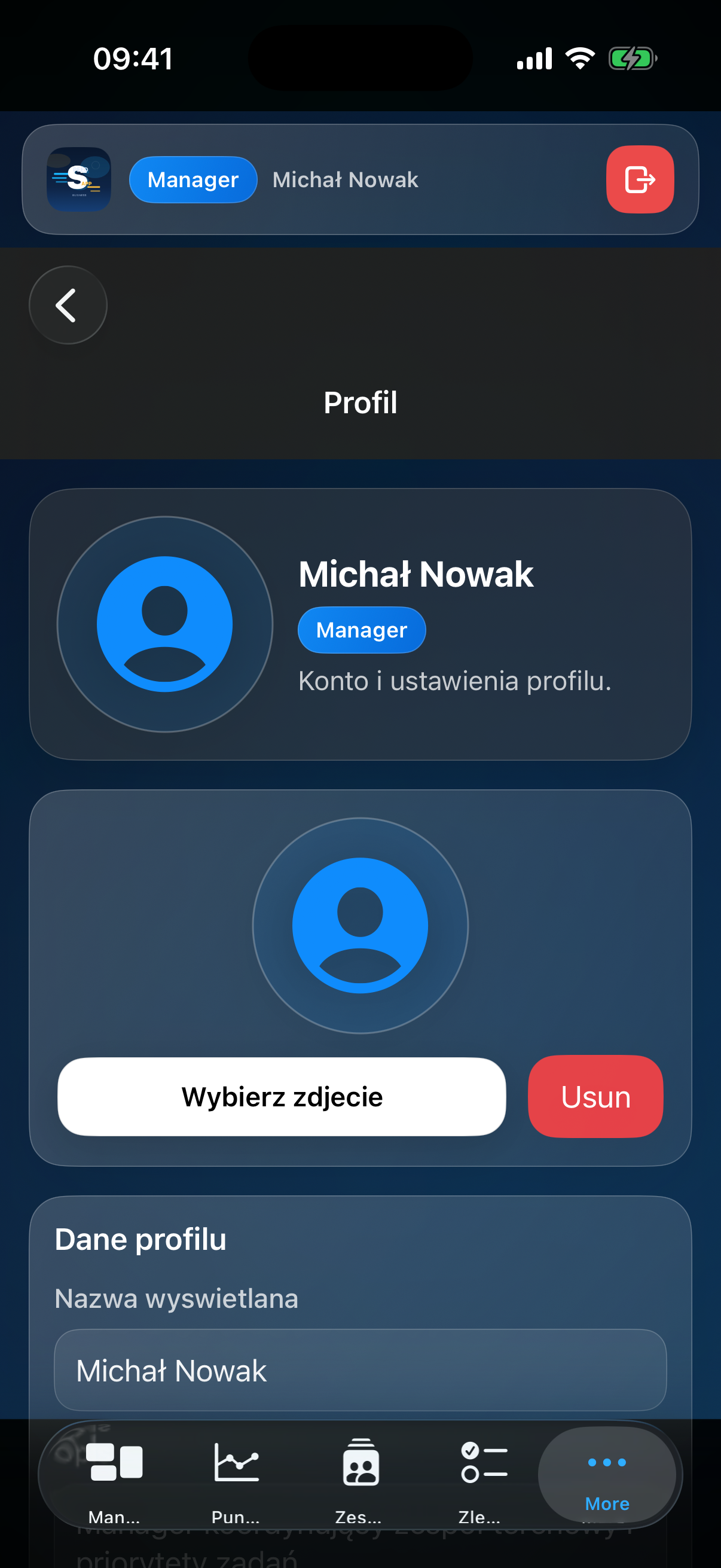SpeedApp iOS profile